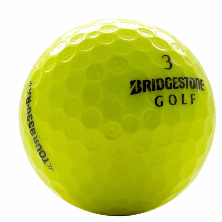 Bridgestone B330 RX Yellow Used Golf Balls
