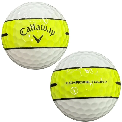 Callaway Chrome Tour 360 Yellow Stripe- 1 Dozen