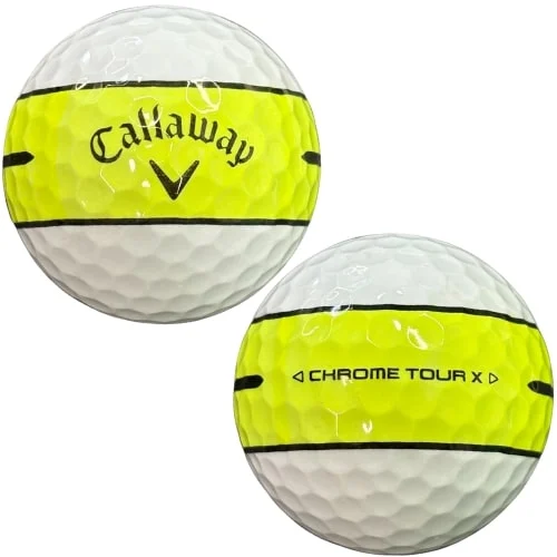 Callaway Chrome Tour X 360 Yellow Stripe- 1 Dozen