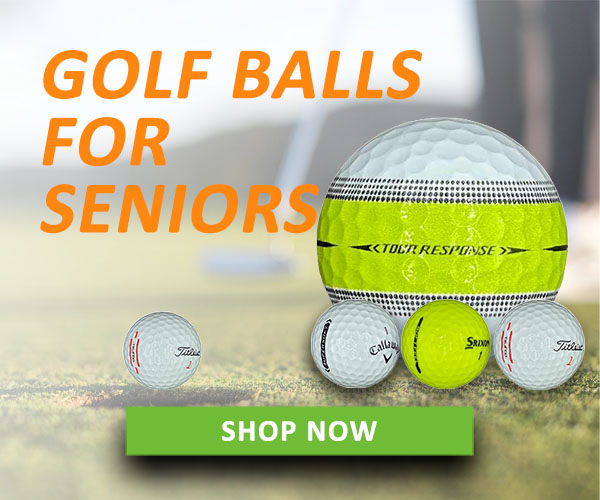 GOLF BALLS FOR SENIORS