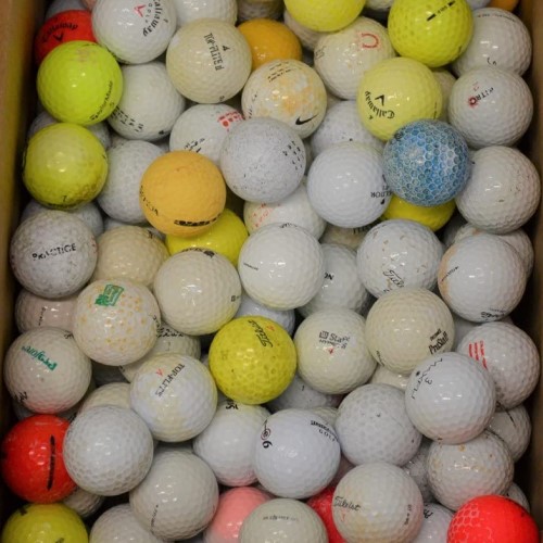 100 Hit Away Mesh Bag Used Golf Balls - Golf Ball Planet