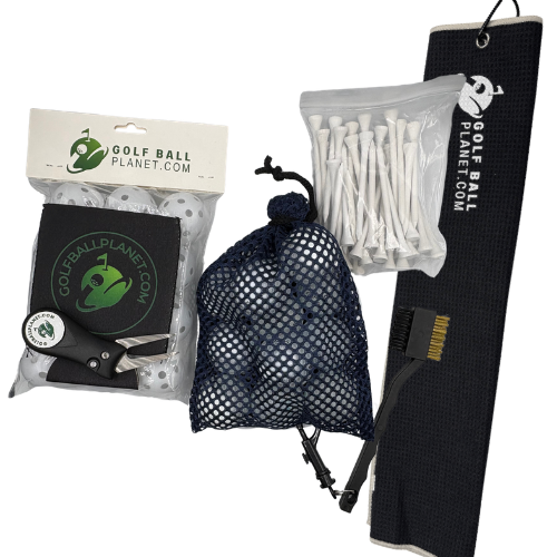 pro v1 12 pack bundle with golf accessories