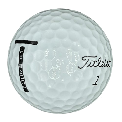 Titleist Tour Soft Used Golf Balls - 50 Pack - Golf Ball Planet