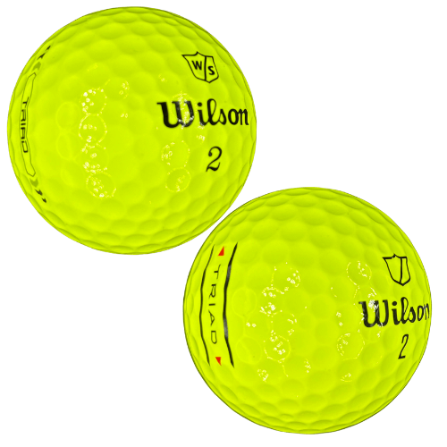 Wilson Triad Yellow – 1 Dozen